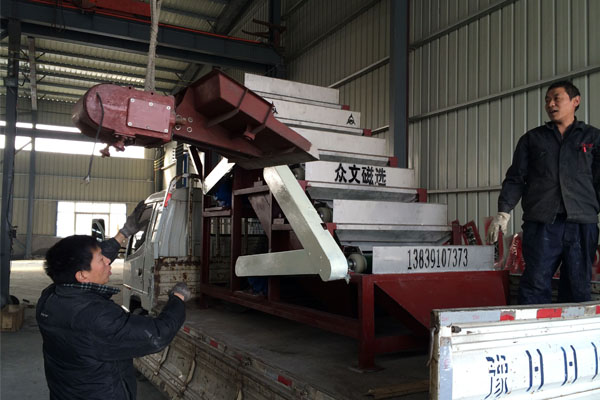 磁選機(jī)裝車(chē)